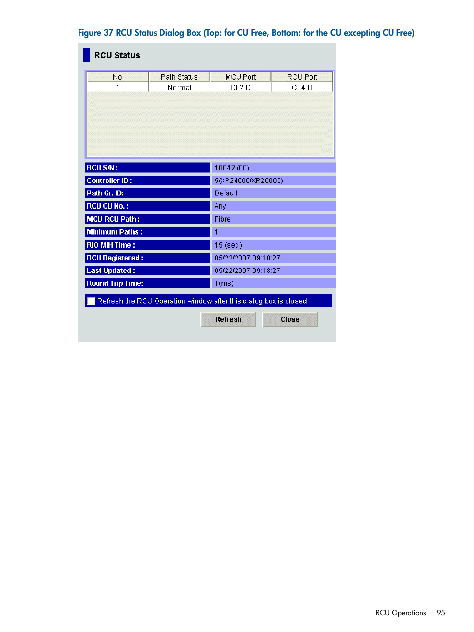 HP StorageWorks XP Remote Web Console Software User Manual | Page 95 / 176