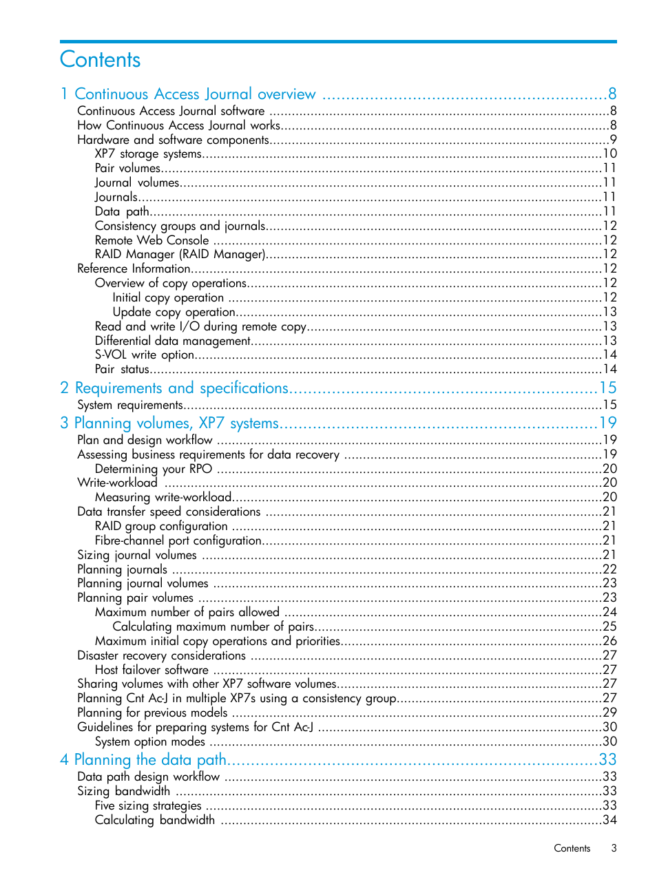 HP XP7 Storage User Manual | Page 3 / 186