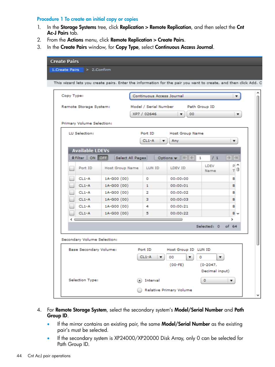 HP XP7 Storage User Manual | Page 44 / 186