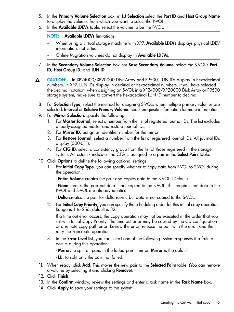 HP XP7 Storage User Manual | Page 45 / 186
