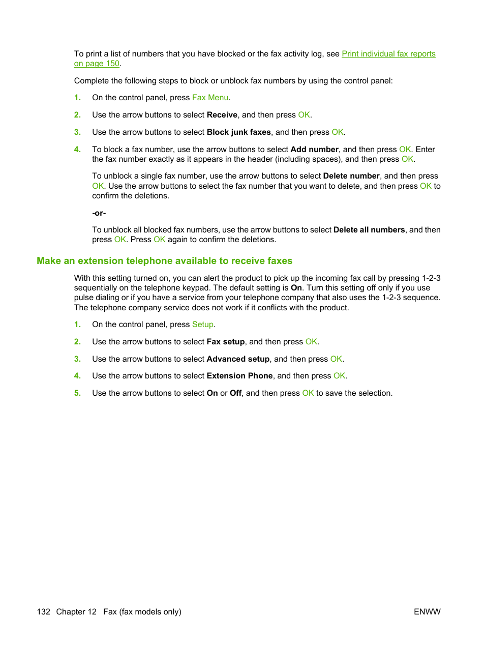 HP Color LaserJet CM2320 Multifunction Printer series User Manual | Page 144 / 292