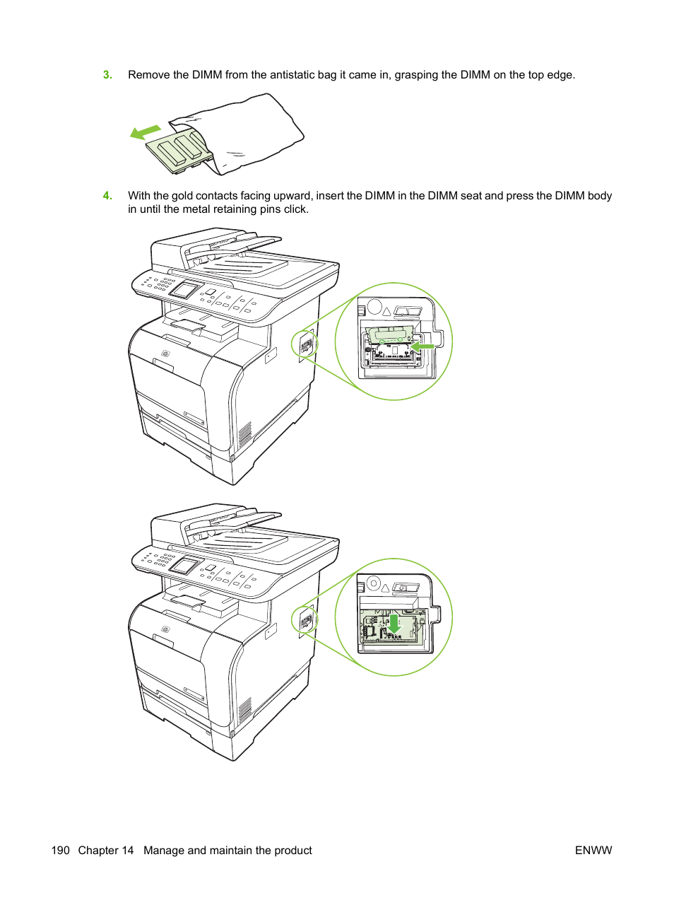 HP Color LaserJet CM2320 Multifunction Printer series User Manual | Page 202 / 292