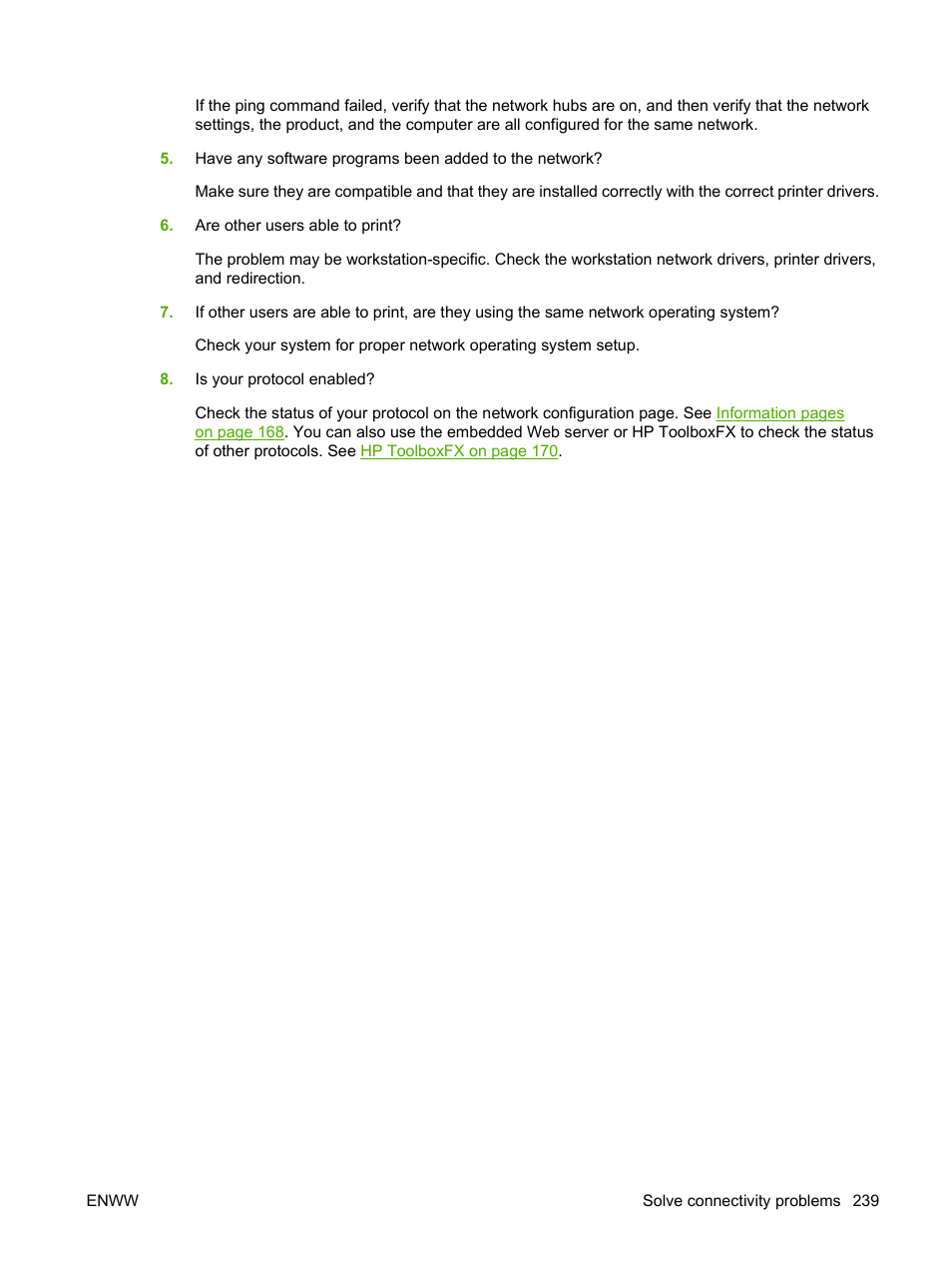 HP Color LaserJet CM2320 Multifunction Printer series User Manual | Page 251 / 292