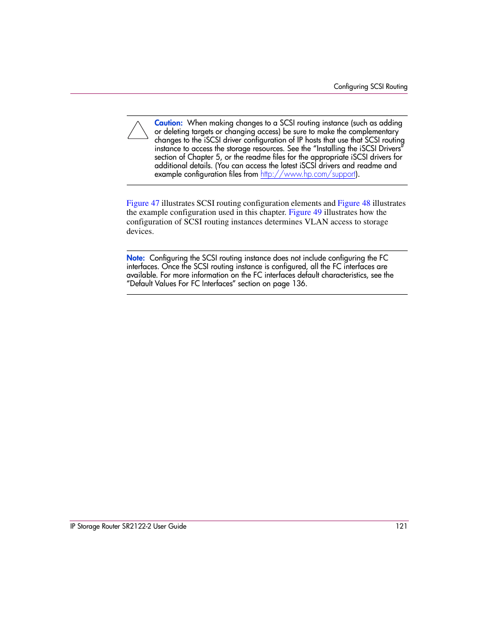 HP StorageWorks IP Storage Router User Manual | Page 121 / 242