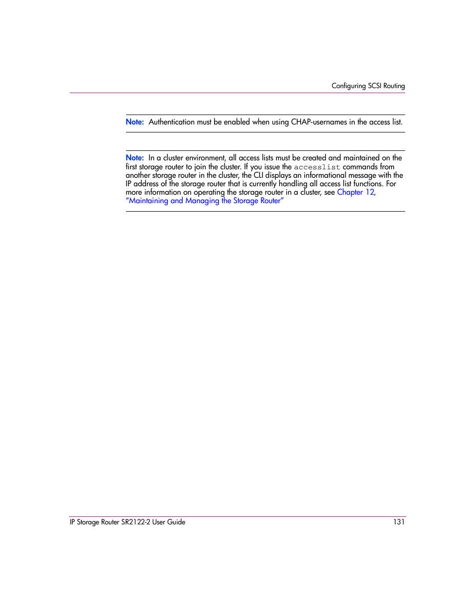HP StorageWorks IP Storage Router User Manual | Page 131 / 242