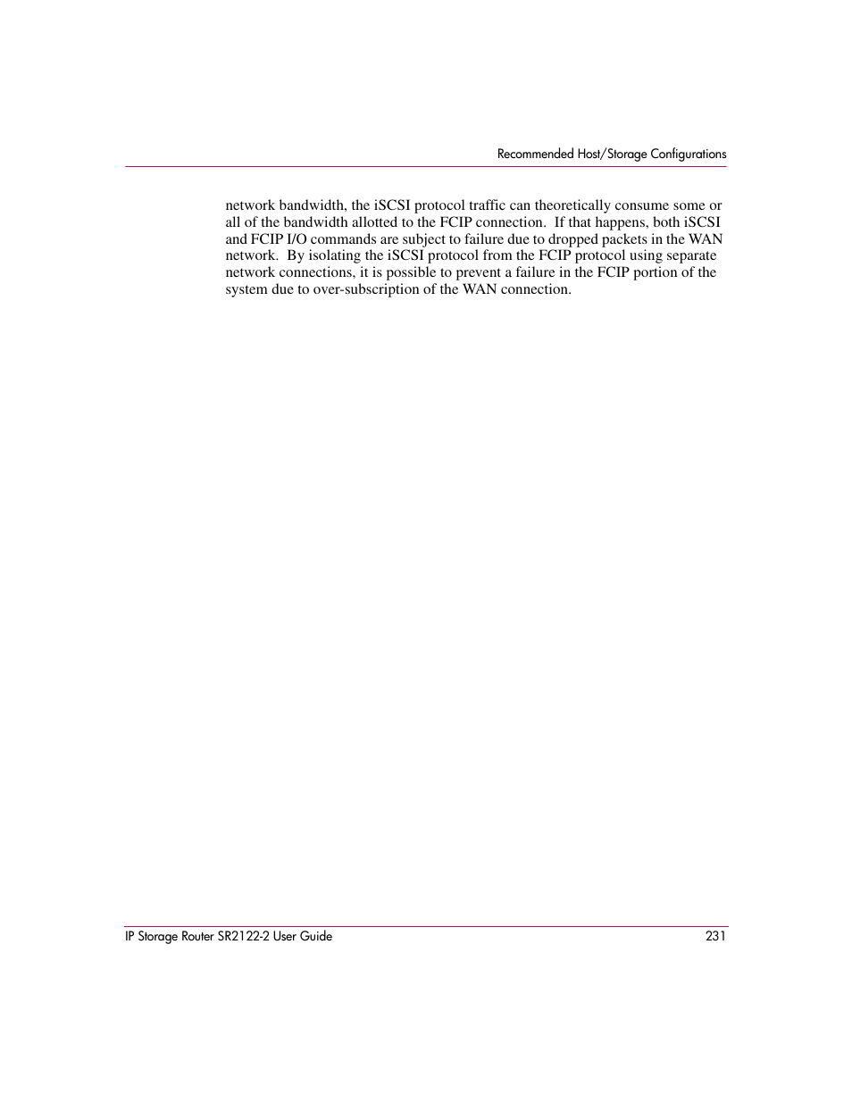 HP StorageWorks IP Storage Router User Manual | Page 231 / 242