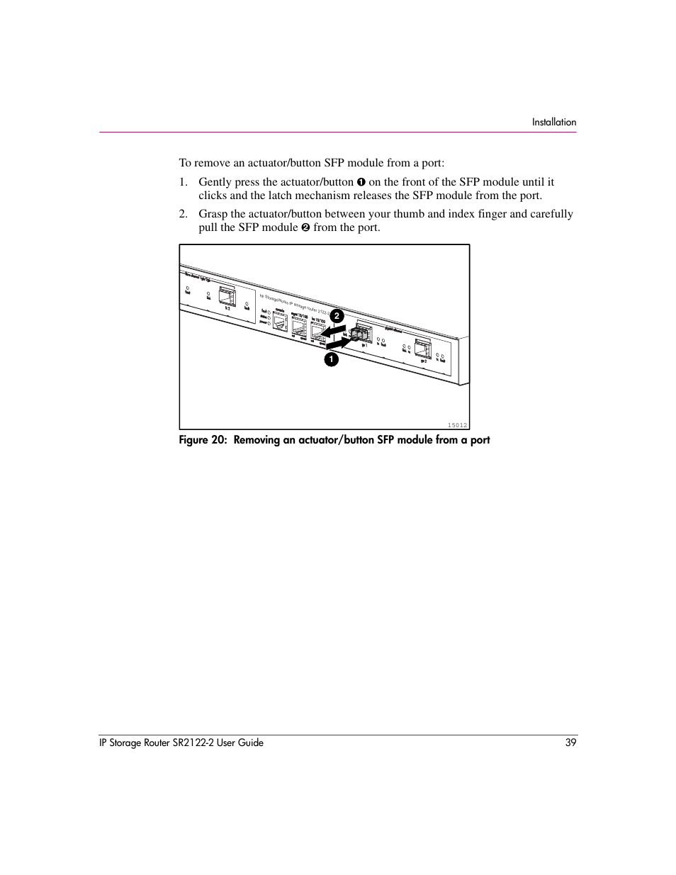 HP StorageWorks IP Storage Router User Manual | Page 39 / 242