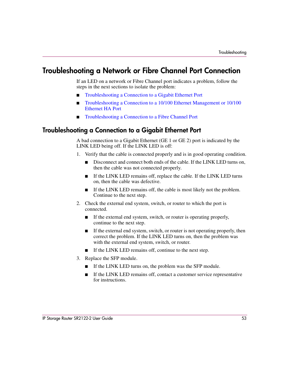 HP StorageWorks IP Storage Router User Manual | Page 53 / 242