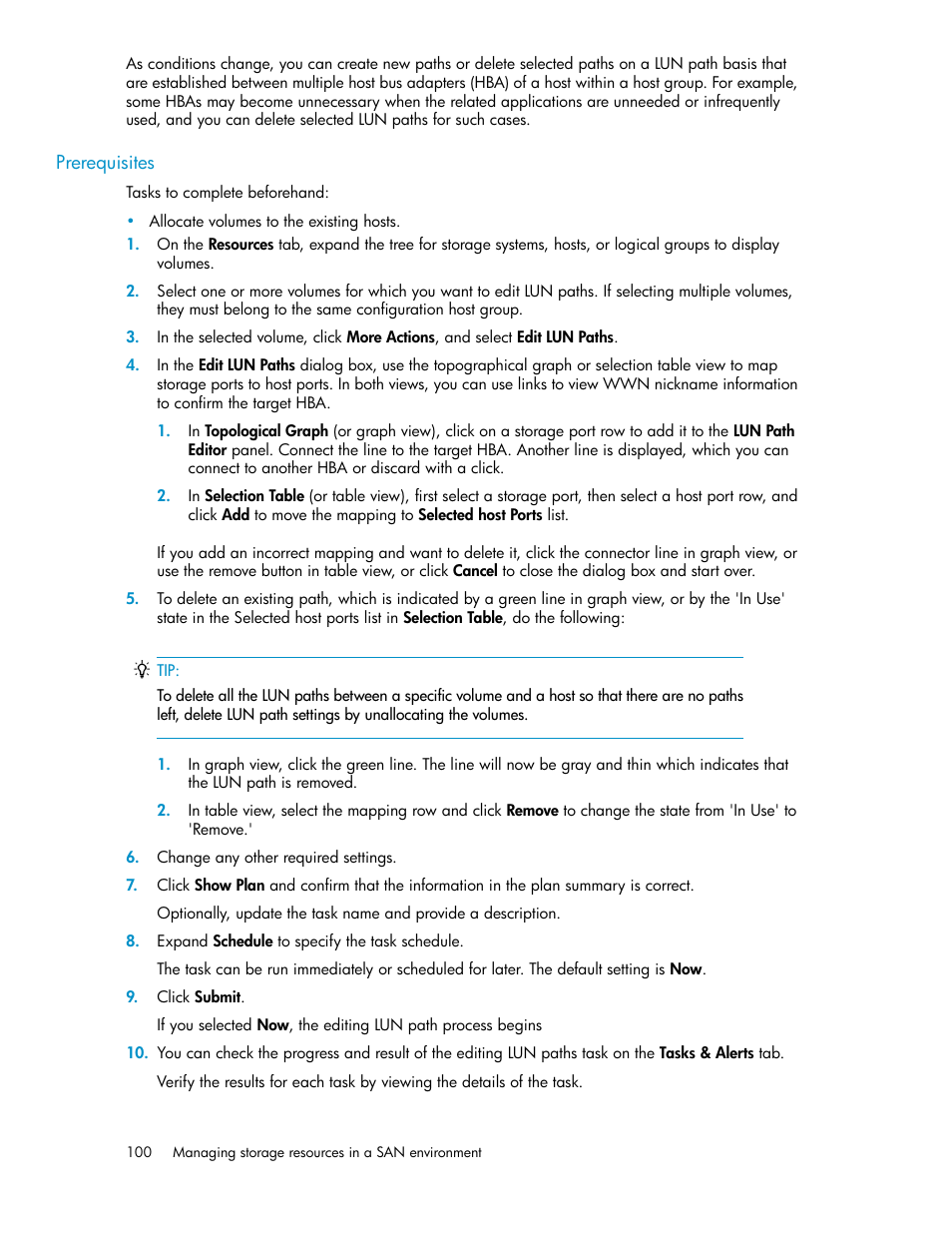 HP XP Array Manager Software User Manual | Page 100 / 238