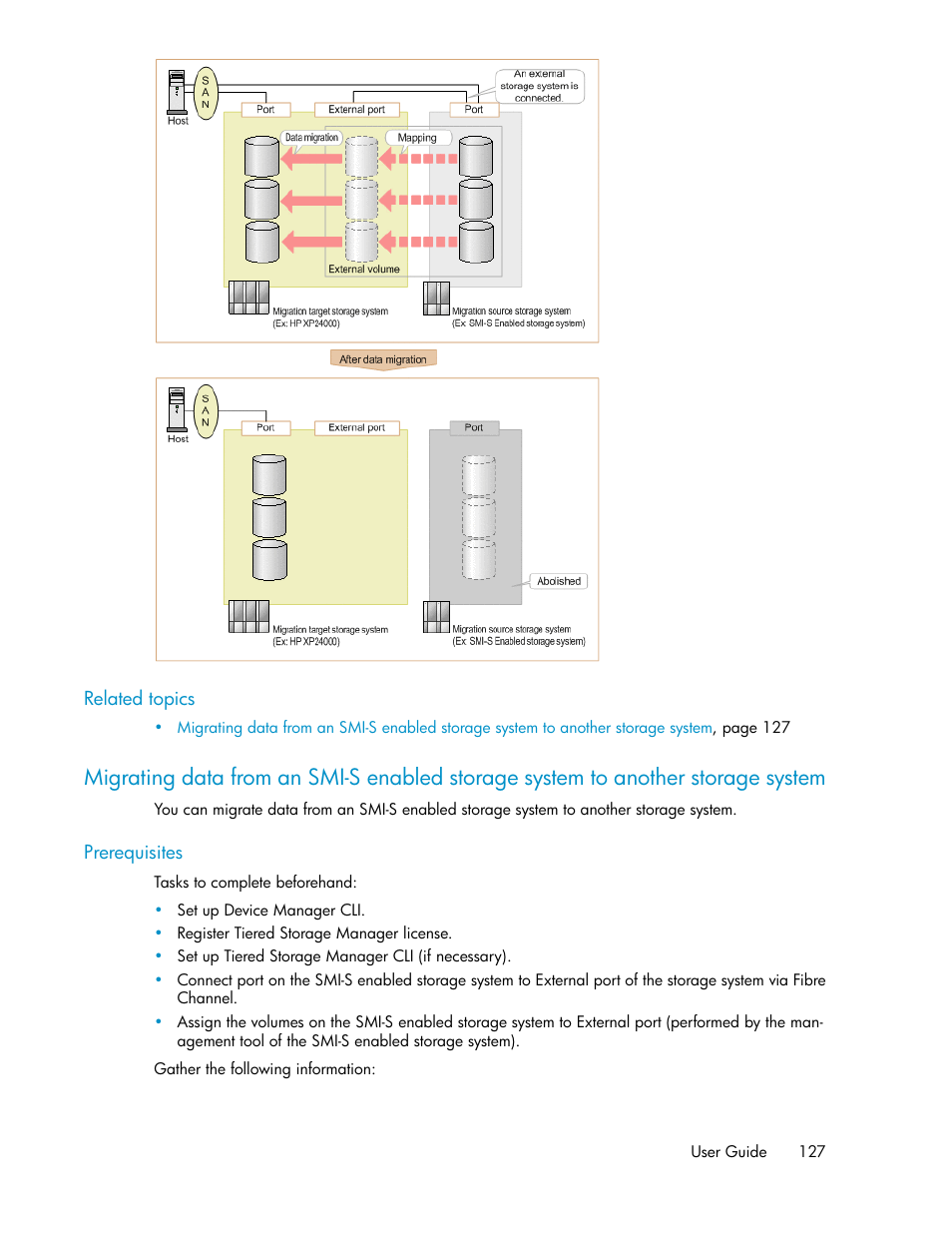 HP XP Array Manager Software User Manual | Page 127 / 238