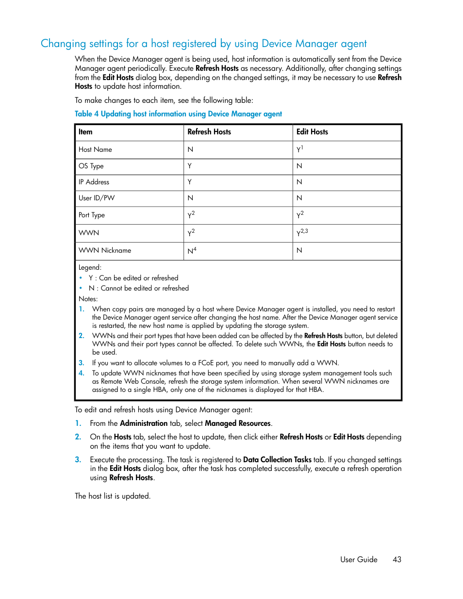 HP XP Array Manager Software User Manual | Page 43 / 238