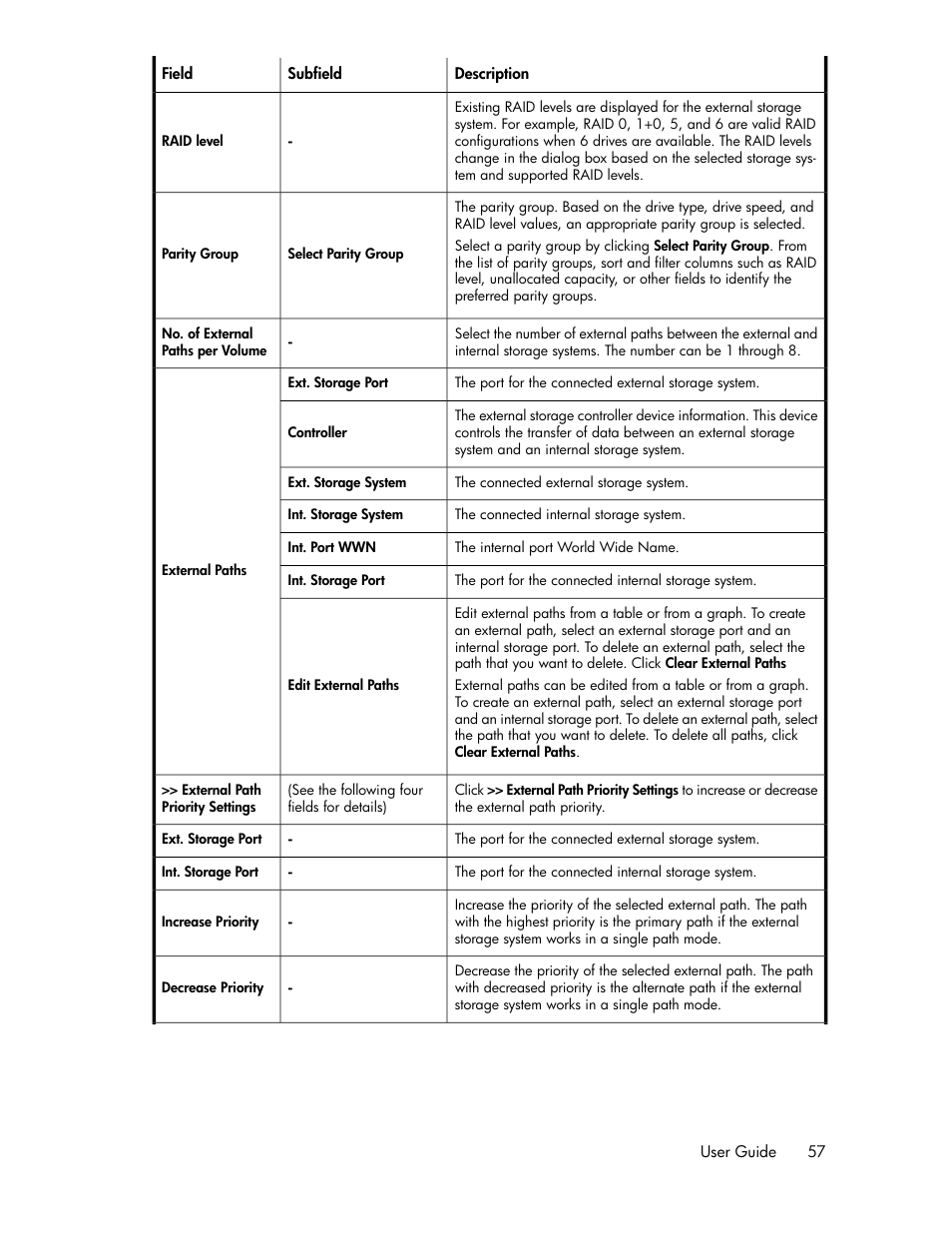 HP XP Array Manager Software User Manual | Page 57 / 238