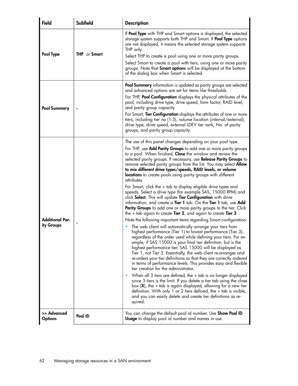 HP XP Array Manager Software User Manual | Page 62 / 238