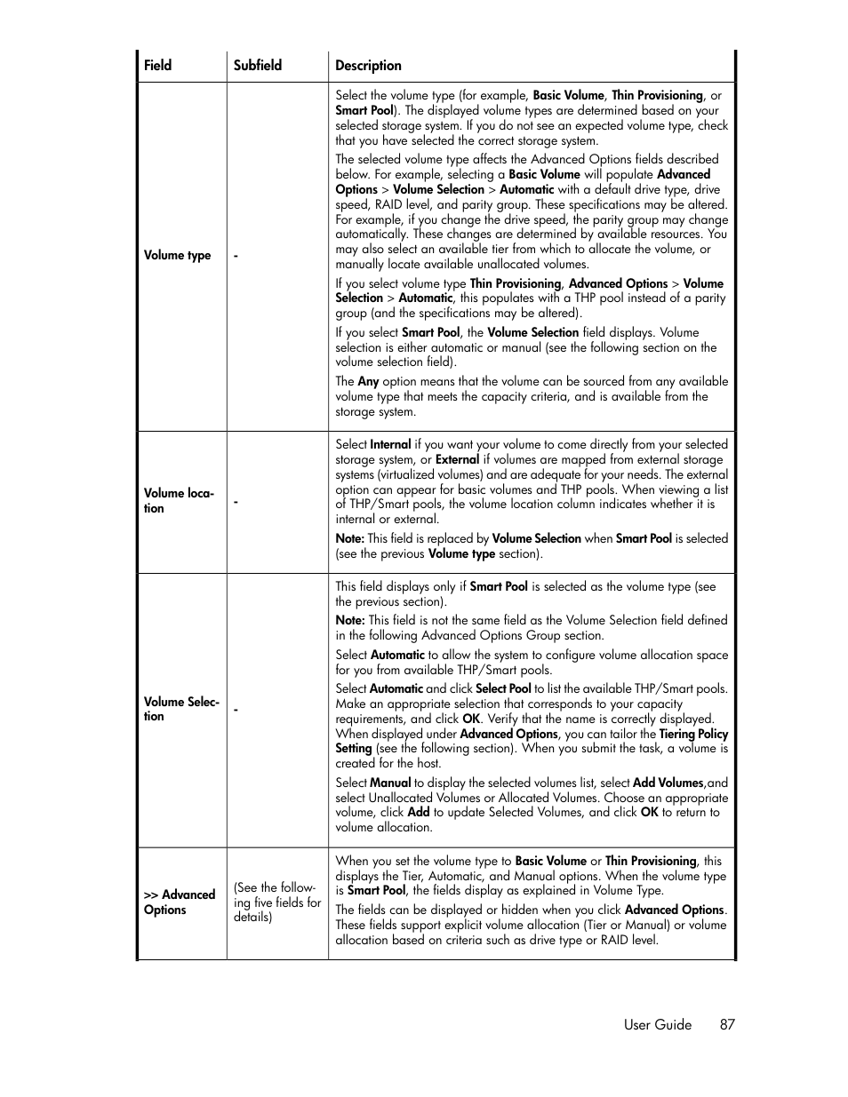 HP XP Array Manager Software User Manual | Page 87 / 238