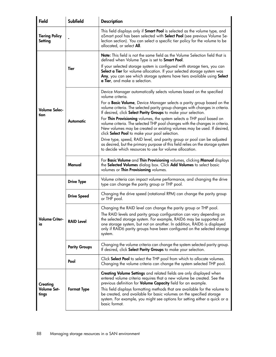 HP XP Array Manager Software User Manual | Page 88 / 238