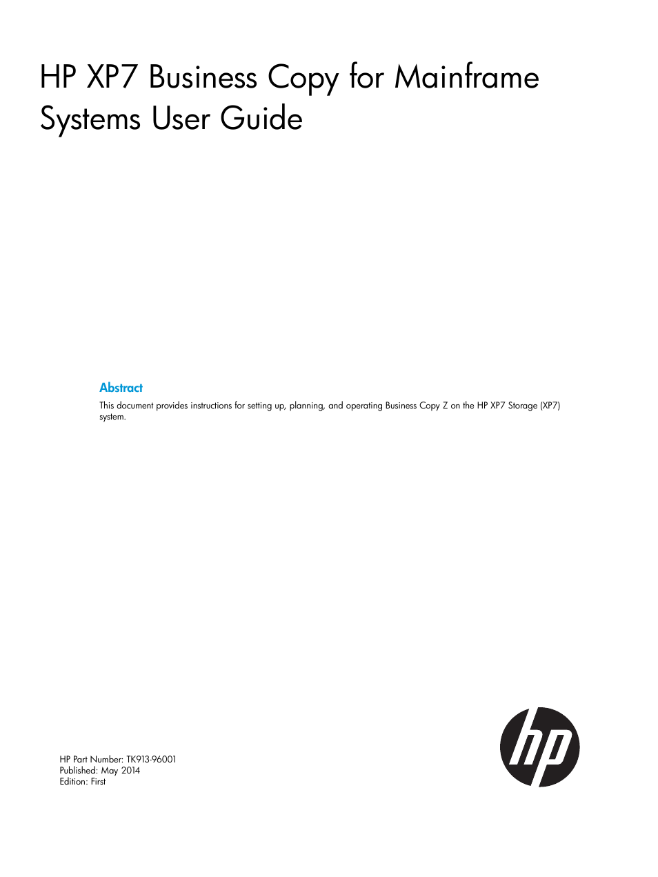 HP XP Racks User Manual | 153 pages