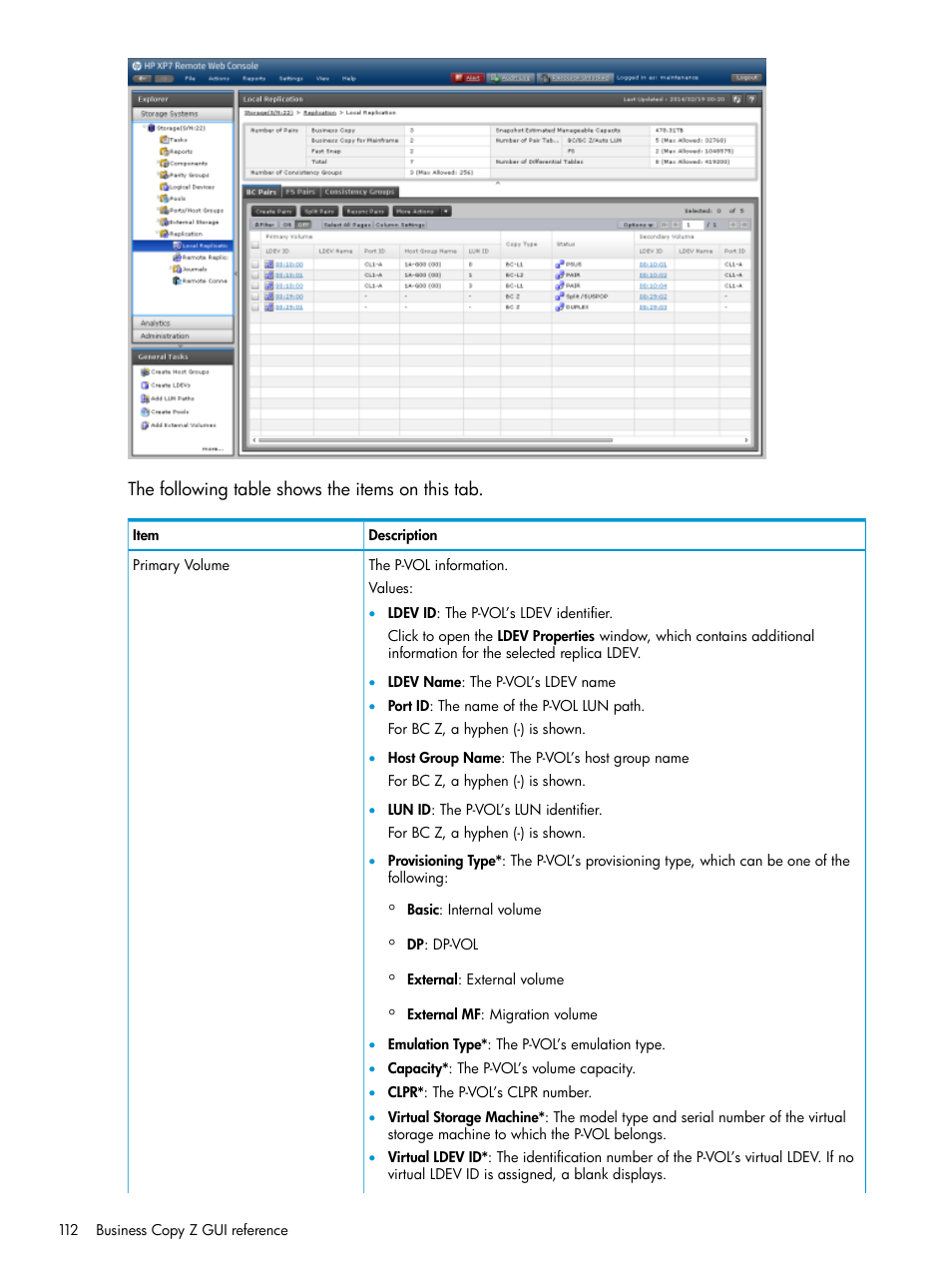 HP XP Racks User Manual | Page 112 / 153
