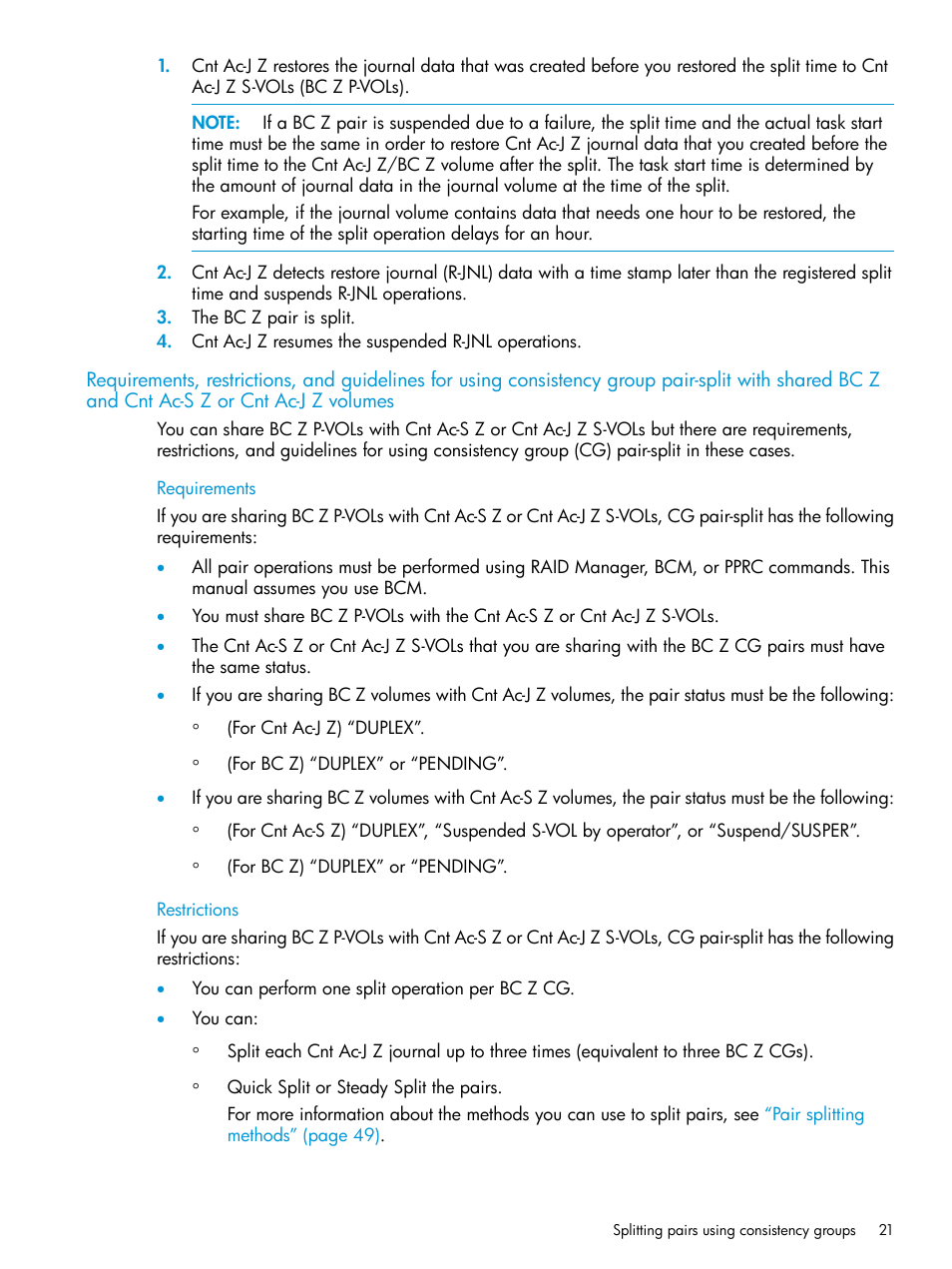 HP XP Racks User Manual | Page 21 / 153