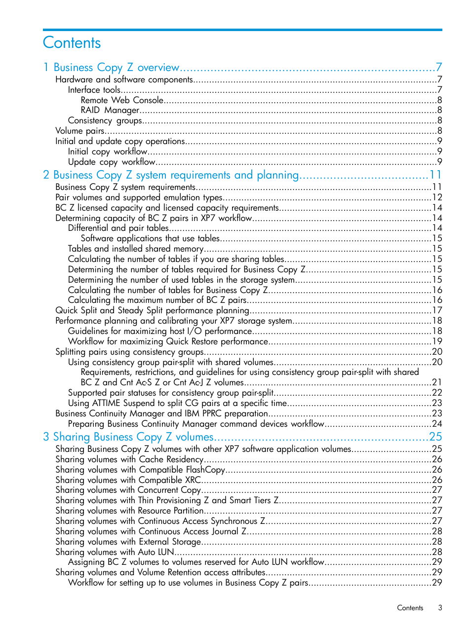 HP XP Racks User Manual | Page 3 / 153