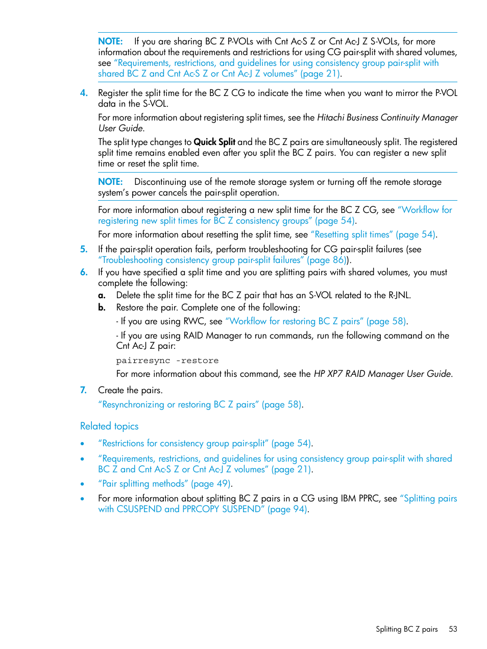 HP XP Racks User Manual | Page 53 / 153