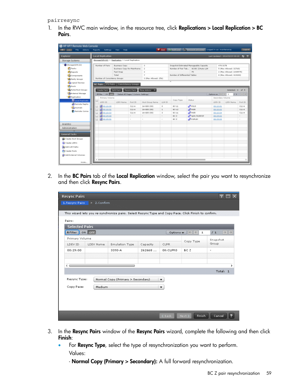 HP XP Racks User Manual | Page 59 / 153