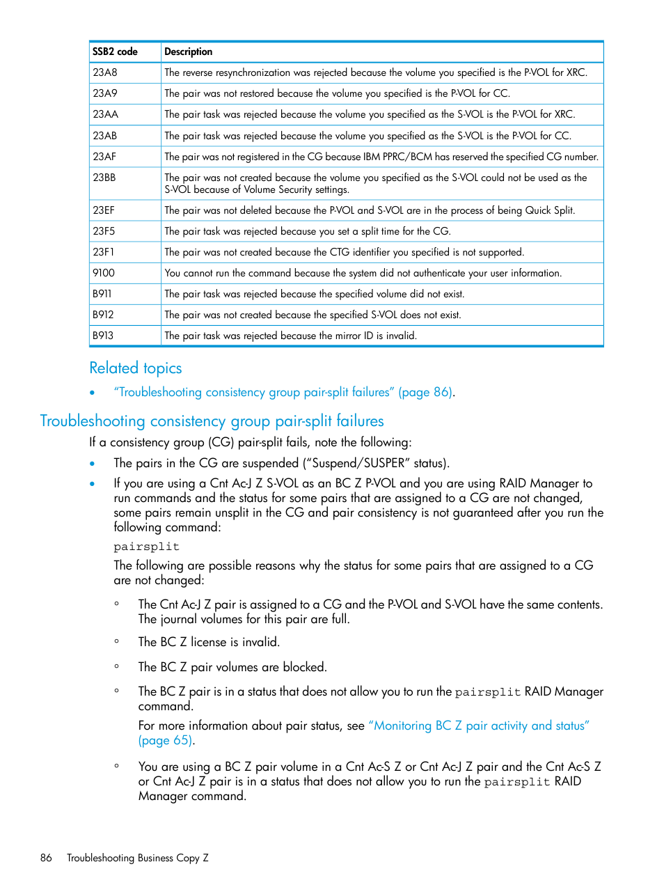 Related topics | HP XP Racks User Manual | Page 86 / 153