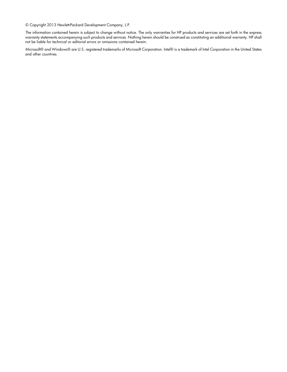Notice | HP Ethernet 10Gb 2-port 561T Adapter User Manual | Page 2 / 18