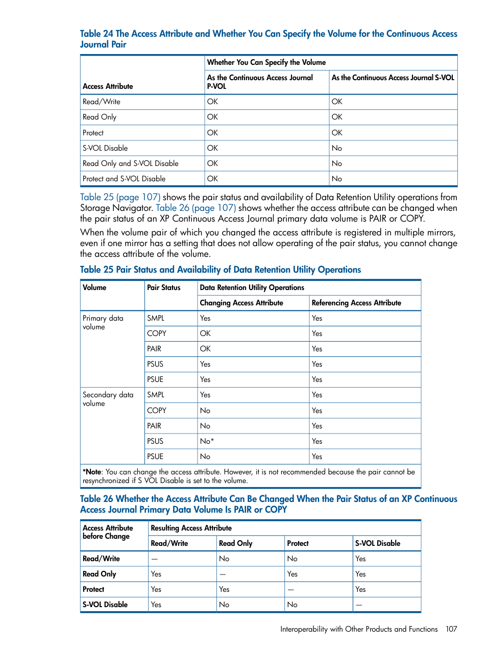 HP XP Continuous Access Software User Manual | Page 107 / 245