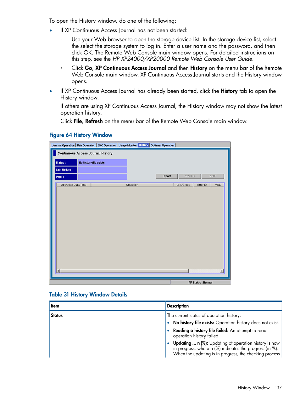 HP XP Continuous Access Software User Manual | Page 137 / 245
