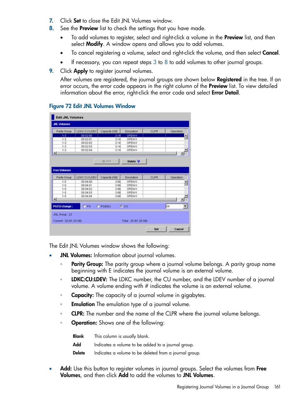 HP XP Continuous Access Software User Manual | Page 161 / 245