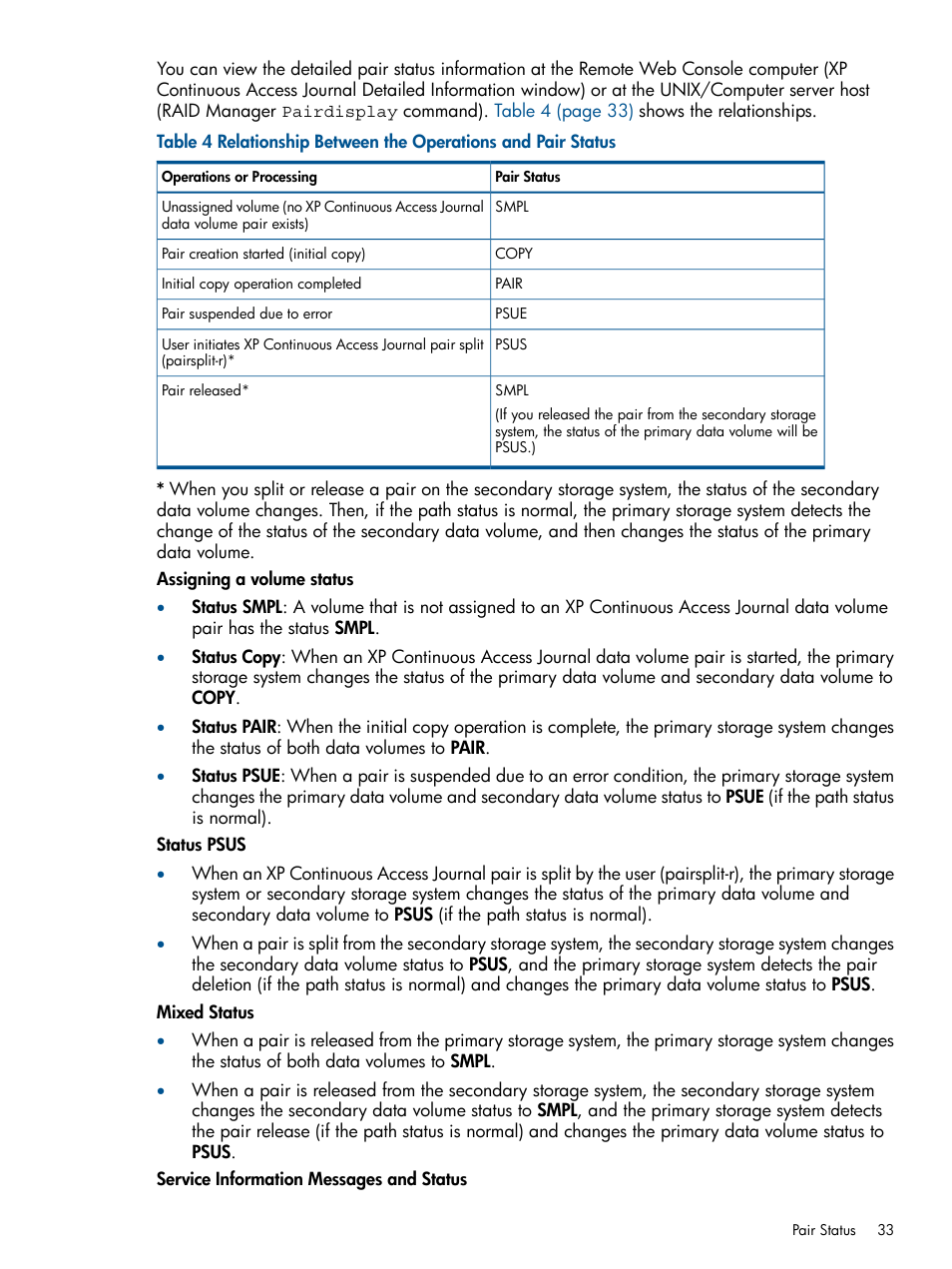 HP XP Continuous Access Software User Manual | Page 33 / 245