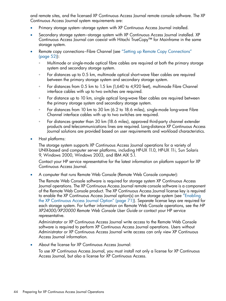 HP XP Continuous Access Software User Manual | Page 44 / 245