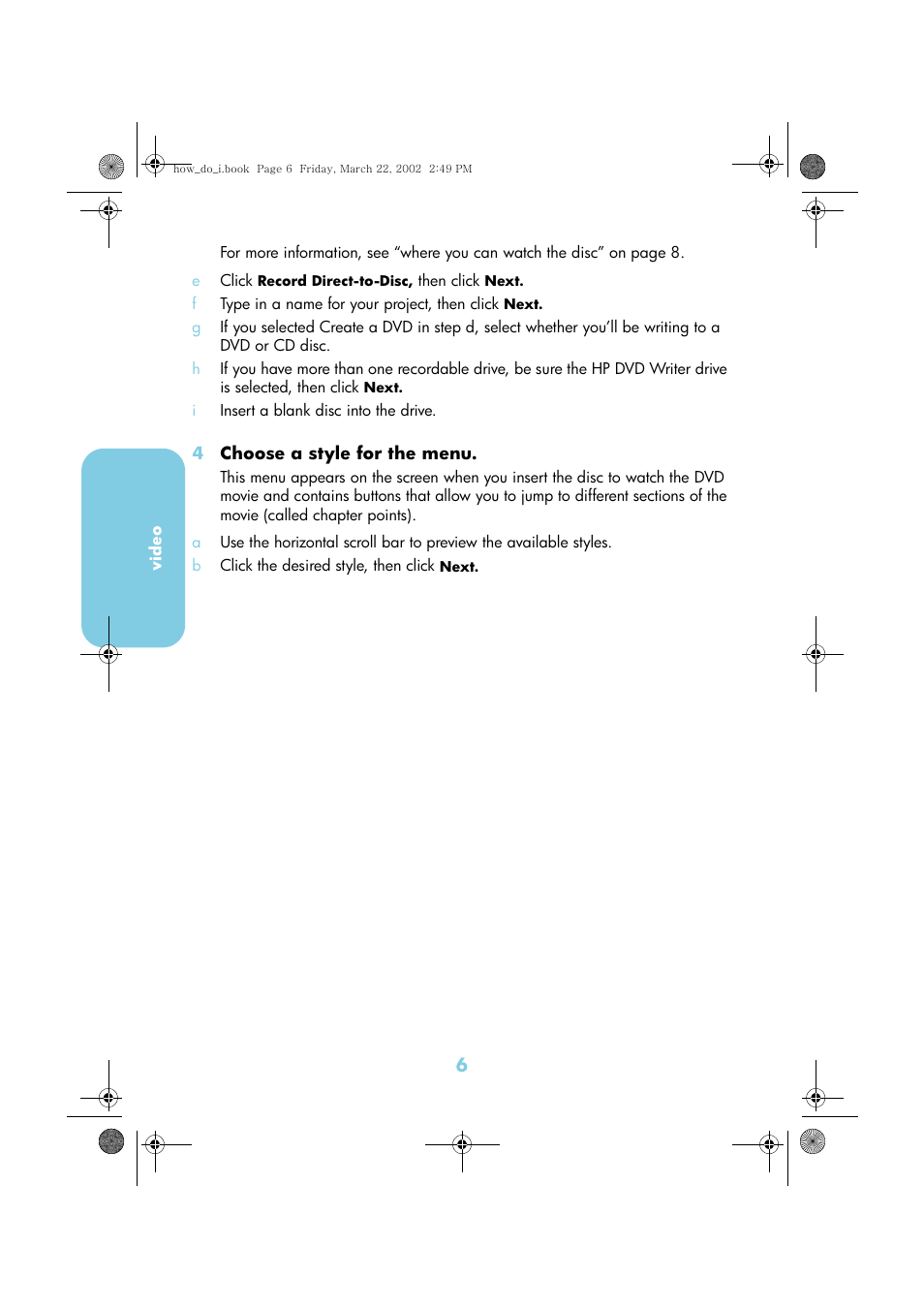 HP DVD-Writer dvd200i User Manual | Page 9 / 33
