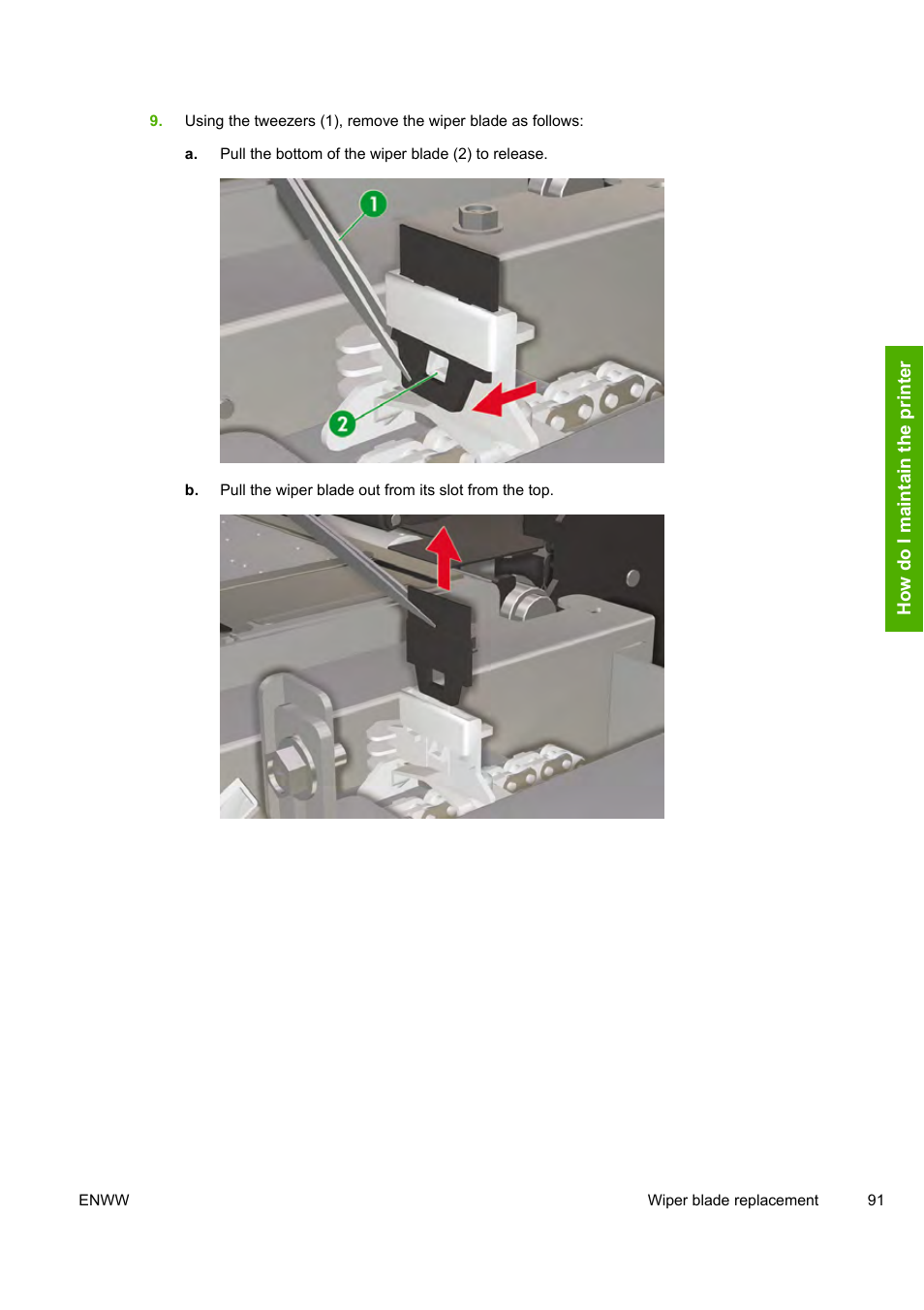 HP Designjet 8000 Printer series User Manual | Page 101 / 230