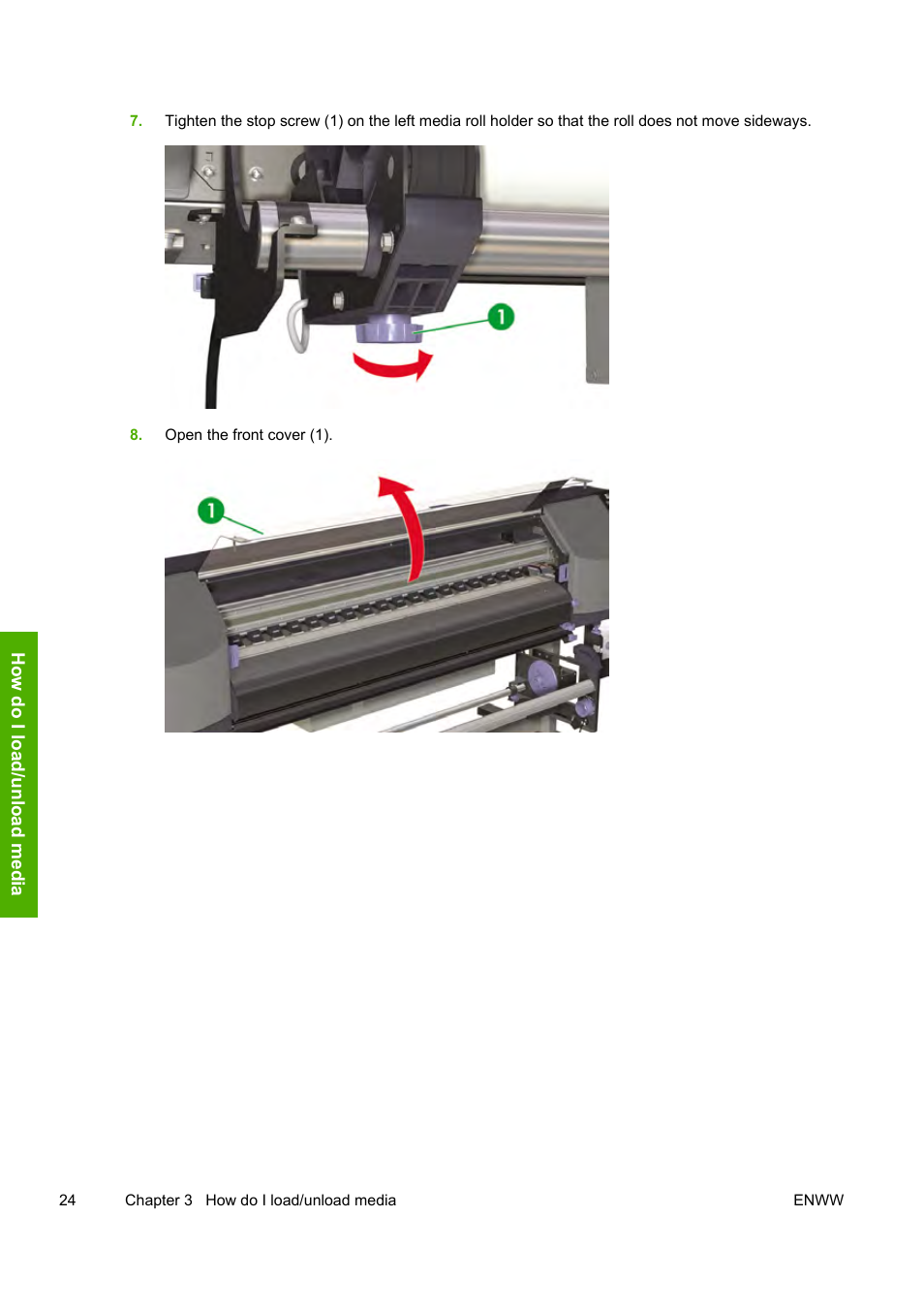 HP Designjet 8000 Printer series User Manual | Page 34 / 230