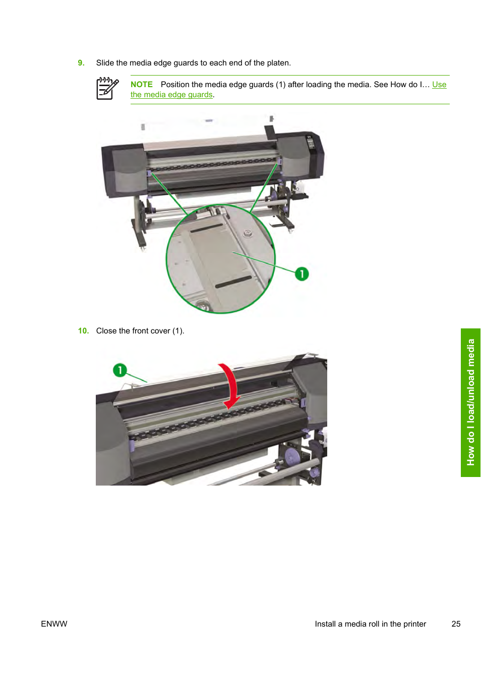 HP Designjet 8000 Printer series User Manual | Page 35 / 230