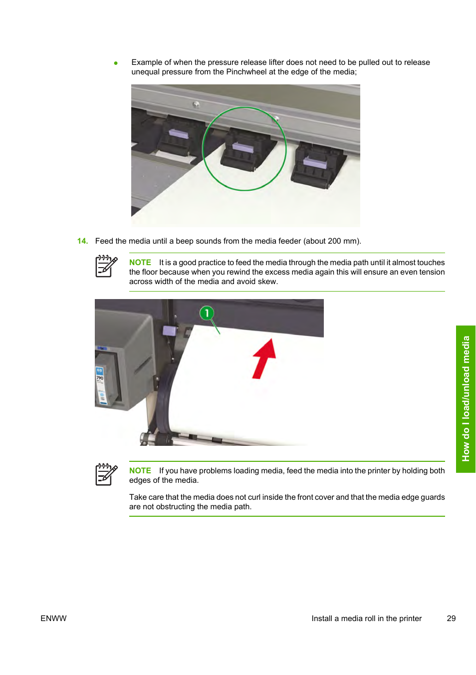 HP Designjet 8000 Printer series User Manual | Page 39 / 230