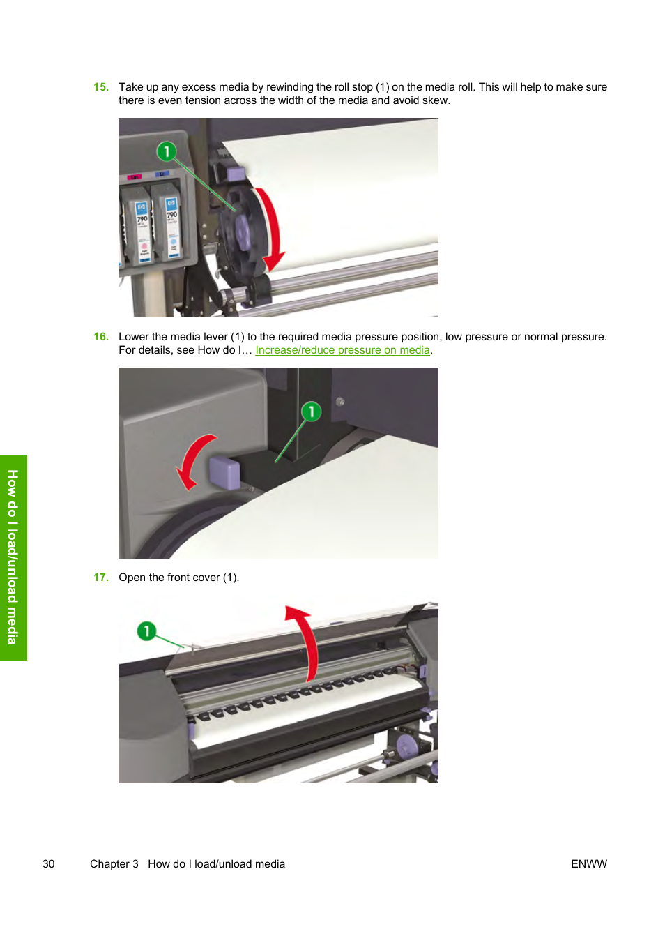 HP Designjet 8000 Printer series User Manual | Page 40 / 230