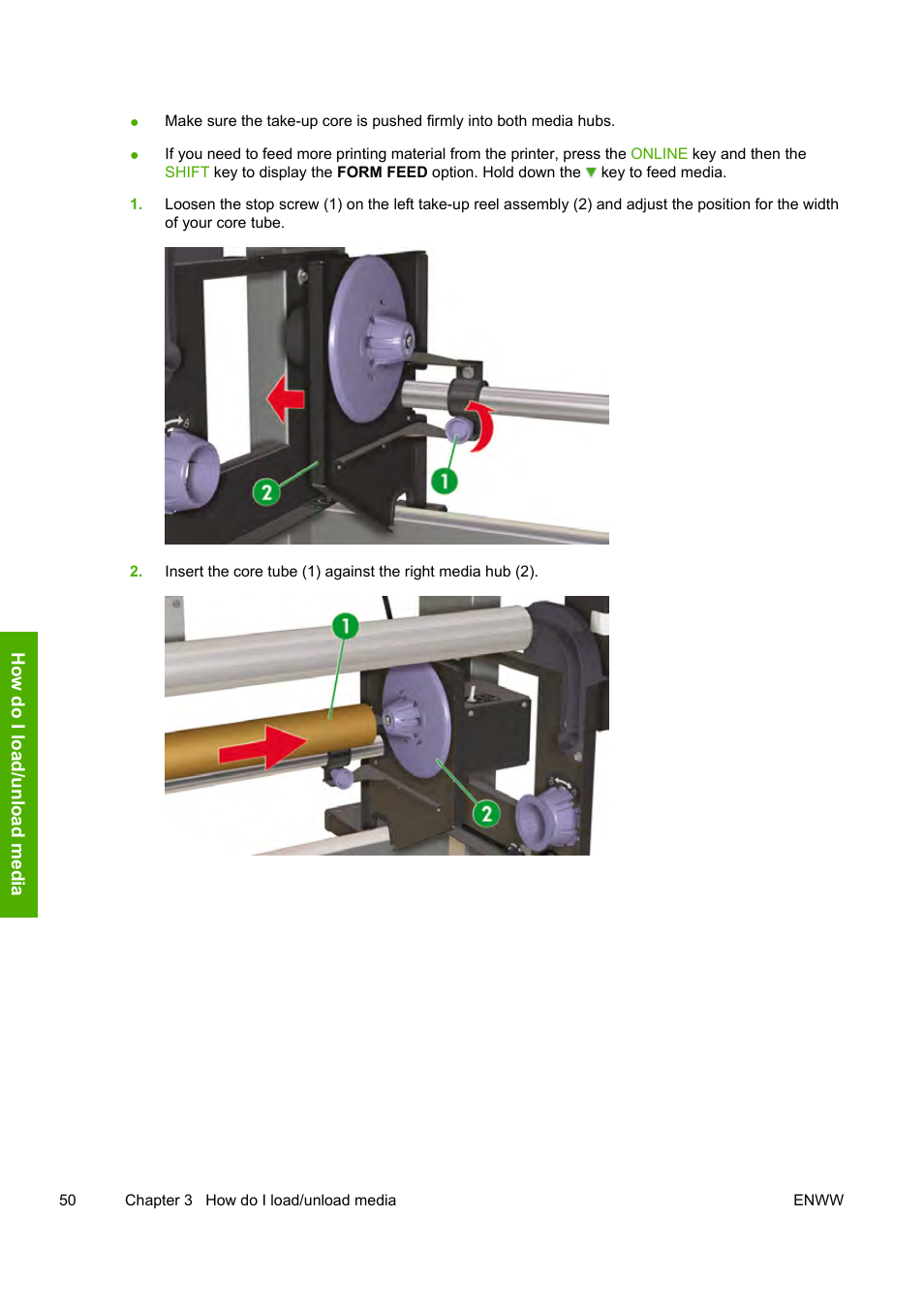 HP Designjet 8000 Printer series User Manual | Page 60 / 230