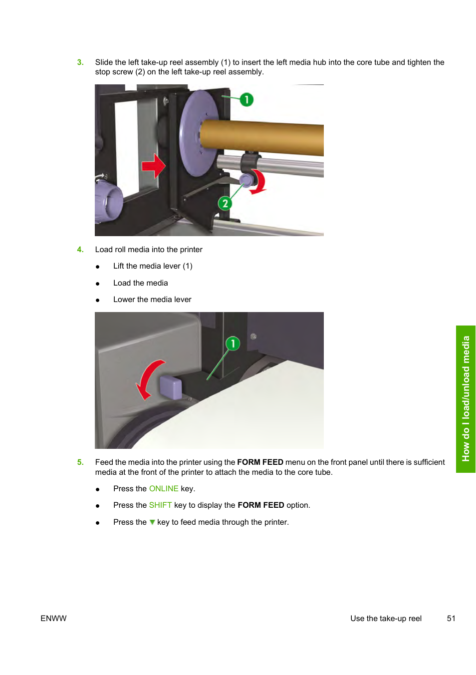 HP Designjet 8000 Printer series User Manual | Page 61 / 230