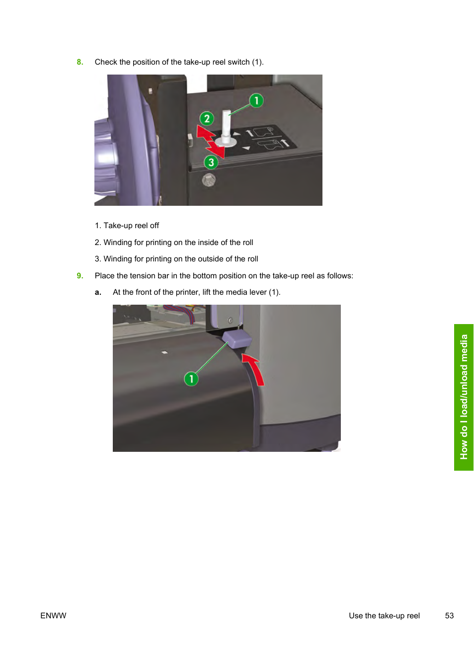 HP Designjet 8000 Printer series User Manual | Page 63 / 230