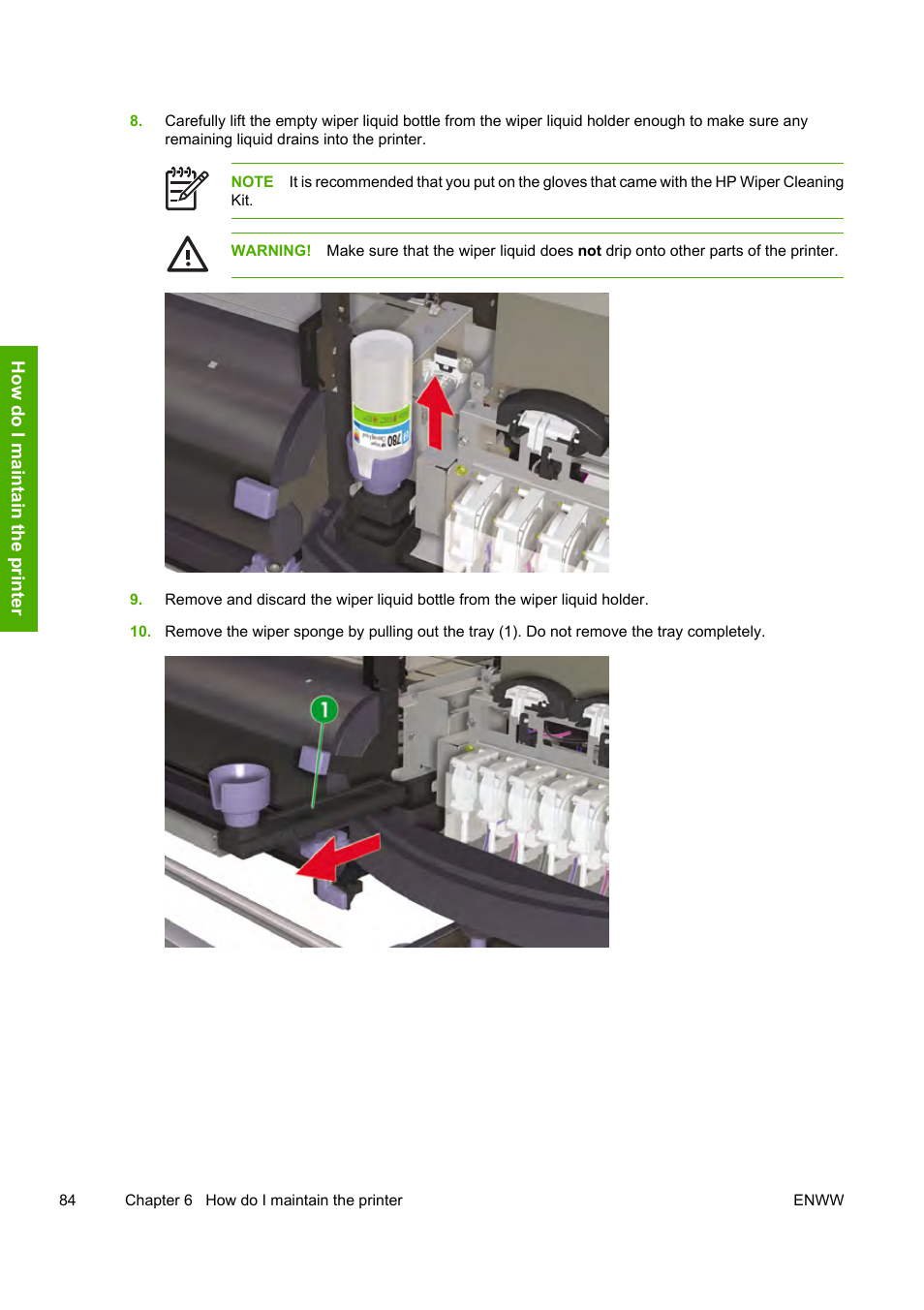 HP Designjet 8000 Printer series User Manual | Page 94 / 230