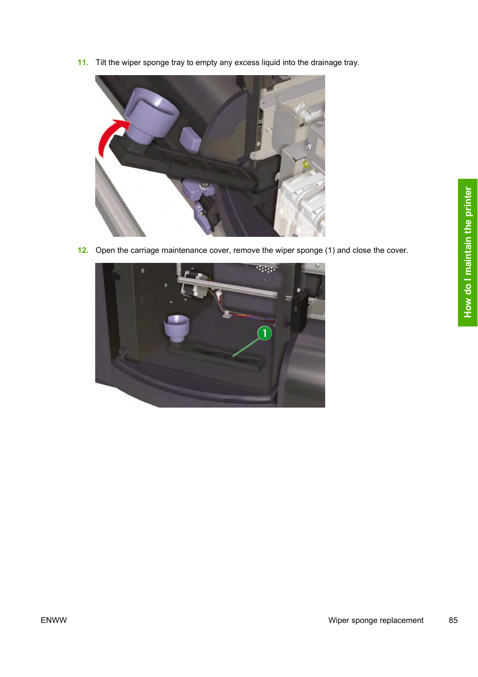 HP Designjet 8000 Printer series User Manual | Page 95 / 230
