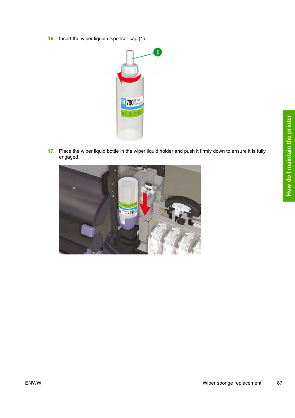 HP Designjet 8000 Printer series User Manual | Page 97 / 230