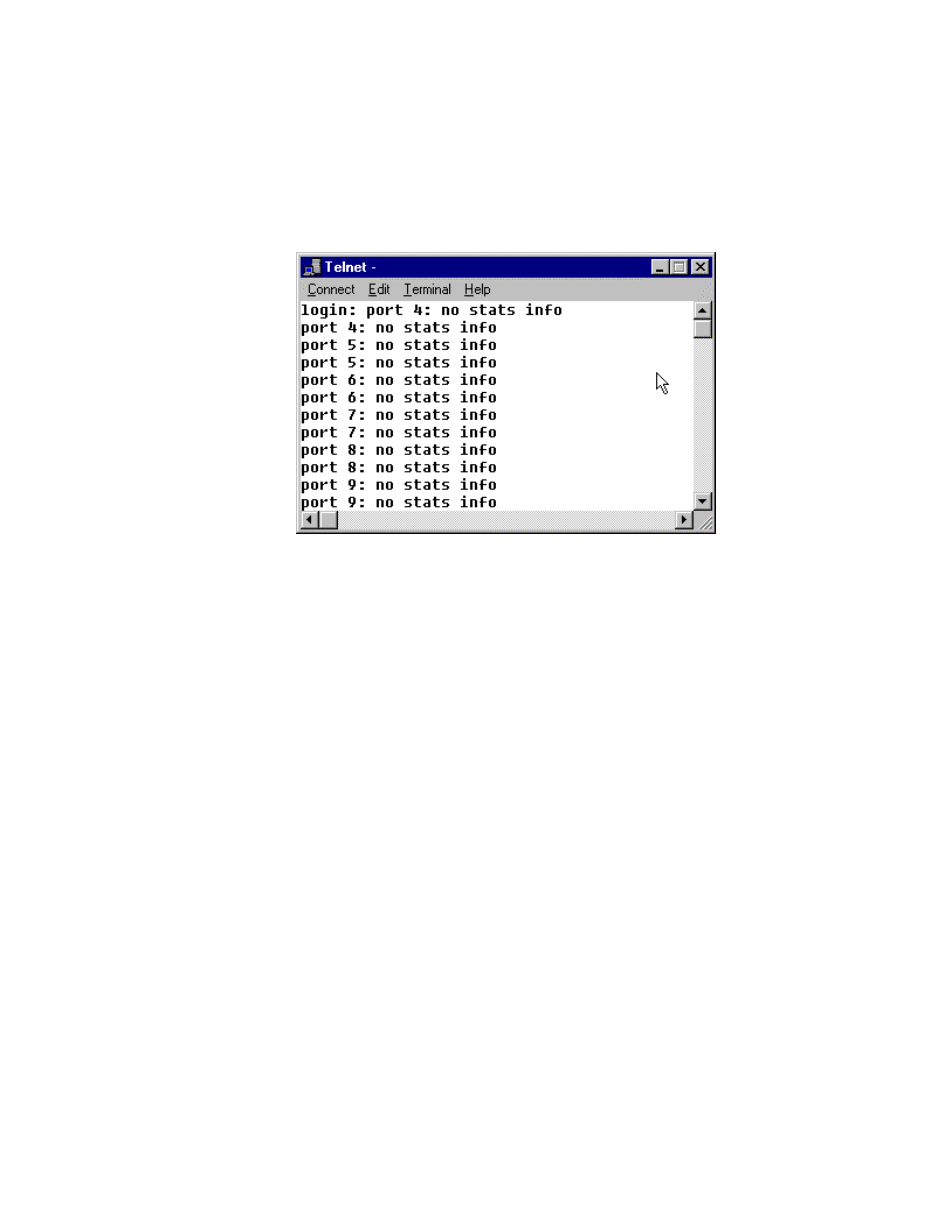 Telnet interface page | HP HSG Array Controller User Manual | Page 106 / 248