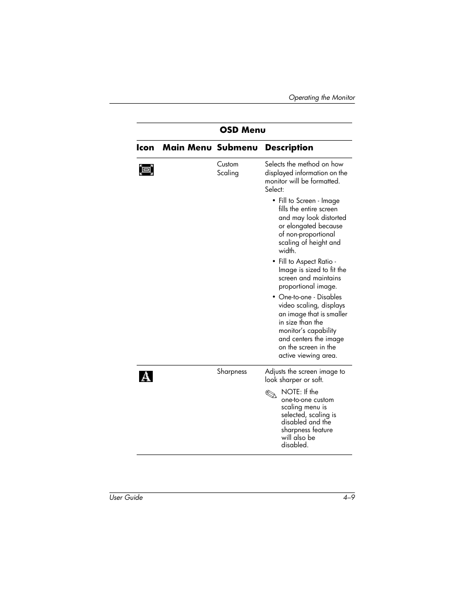 HP LP2465 24-inch Widescreen LCD Monitor User Manual | Page 39 / 76