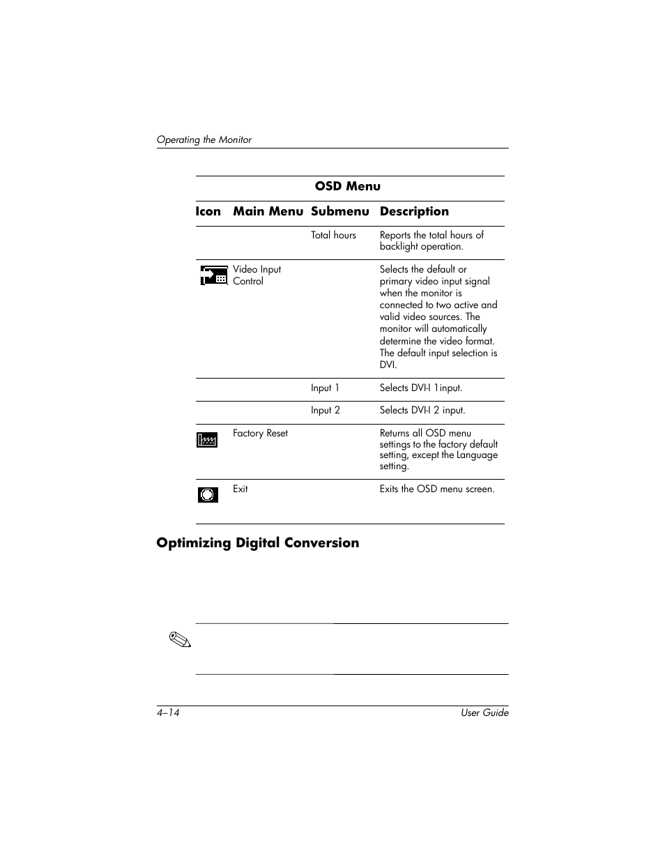 HP LP2465 24-inch Widescreen LCD Monitor User Manual | Page 44 / 76