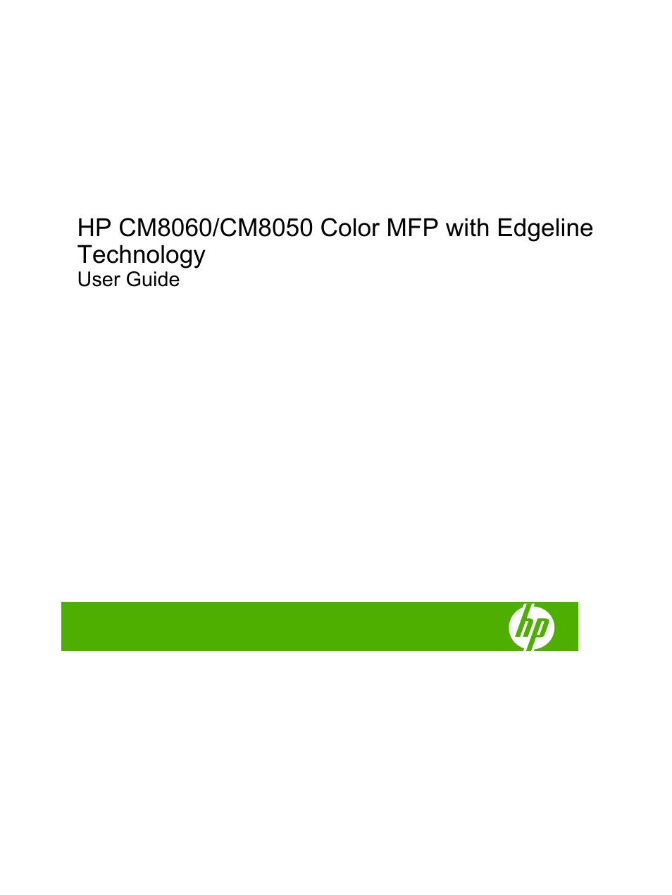 HP CM8000 Color Multifunction Printer series User Manual | Page 3 / 104