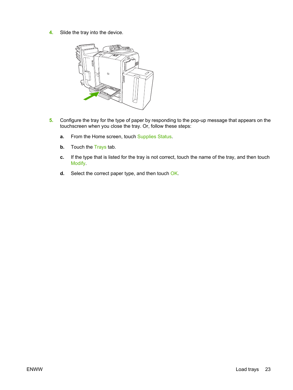 HP CM8000 Color Multifunction Printer series User Manual | Page 31 / 104