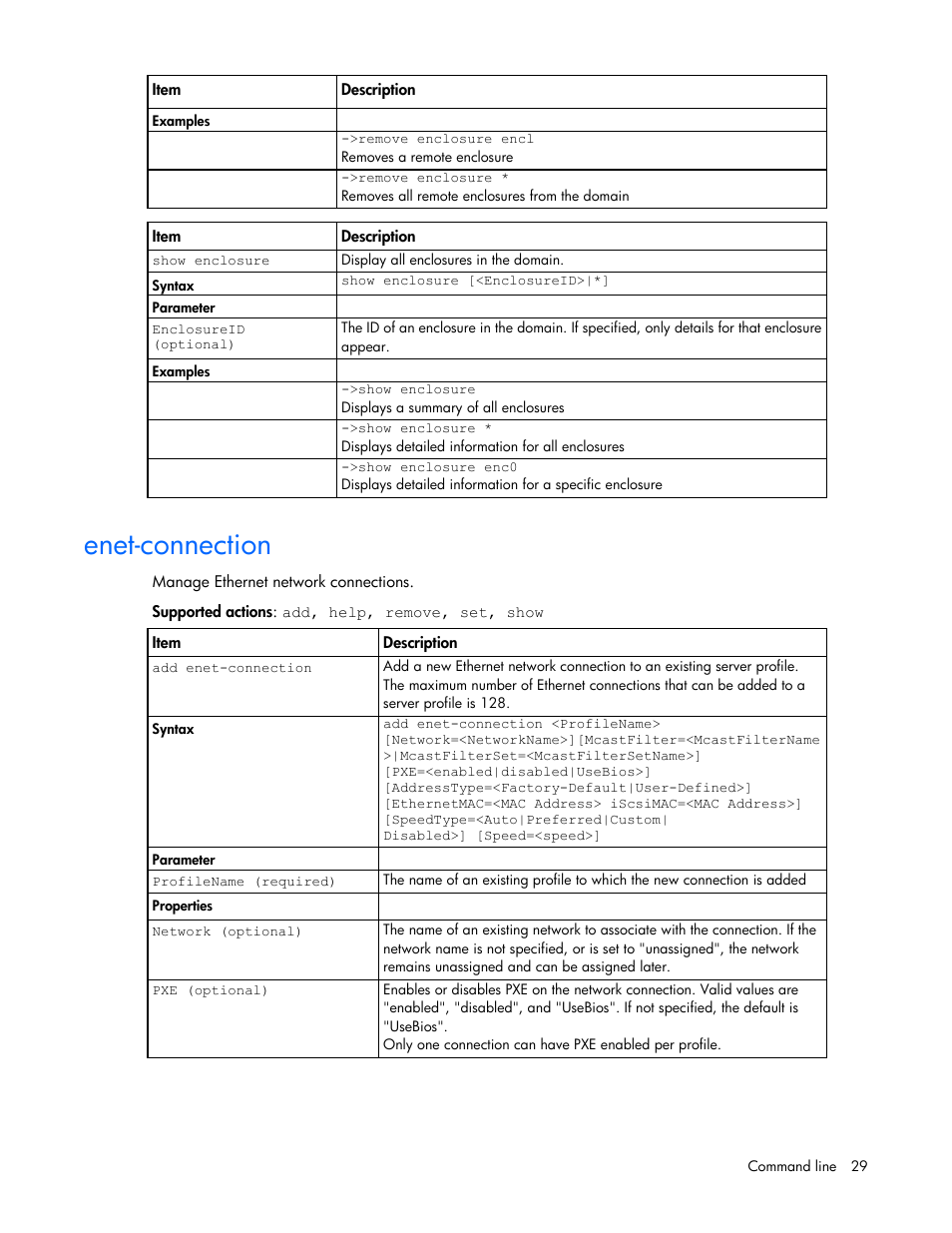 Enet-connection | HP Virtual Connect FlexFabric 10Gb24-port Module for c-Class BladeSystem User Manual | Page 29 / 192